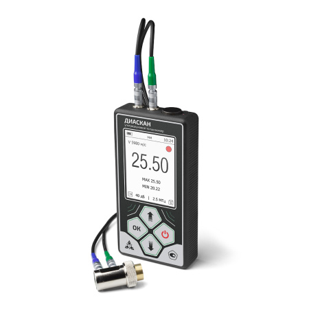 Ультразвуковой толщиномер Техно-НДТ ДИАСКАН-М (с преобразователем 10 МГц) купить по низкой цене | МАКСПРОФИТ