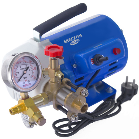 Электрический опрессовочный насос МЕГЕОН 98120 купить по низкой цене | МАКСПРОФИТ