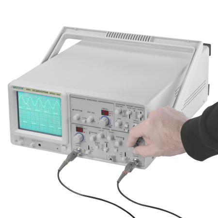 Осциллограф аналоговый двуканальный МЕГЕОН 15042 купить по низкой цене | МАКСПРОФИТ