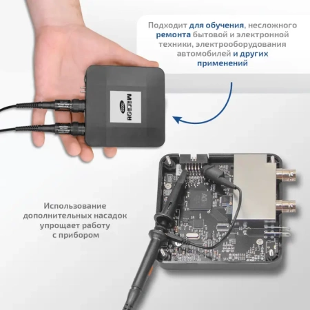 USB-осциллограф МЕГЕОН 15055 купить по низкой цене | МАКСПРОФИТ