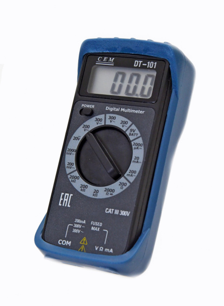 Мультиметр цифровой CEM DT-101 купить по низкой цене | МАКСПРОФИТ